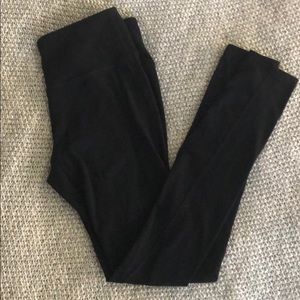 Plain Athleta Chaturanga Tights BLACK